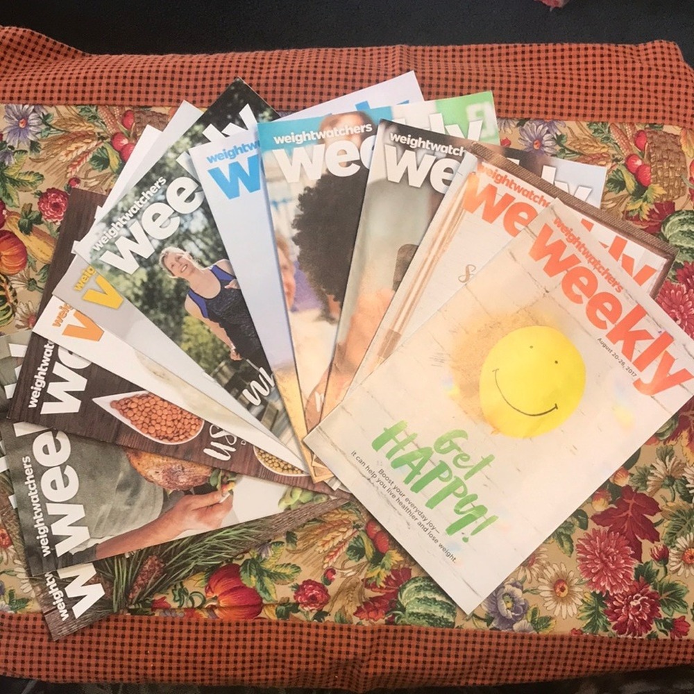 Weight‎ Watchers Weekly Aug-Dec 2017 Pamphlets